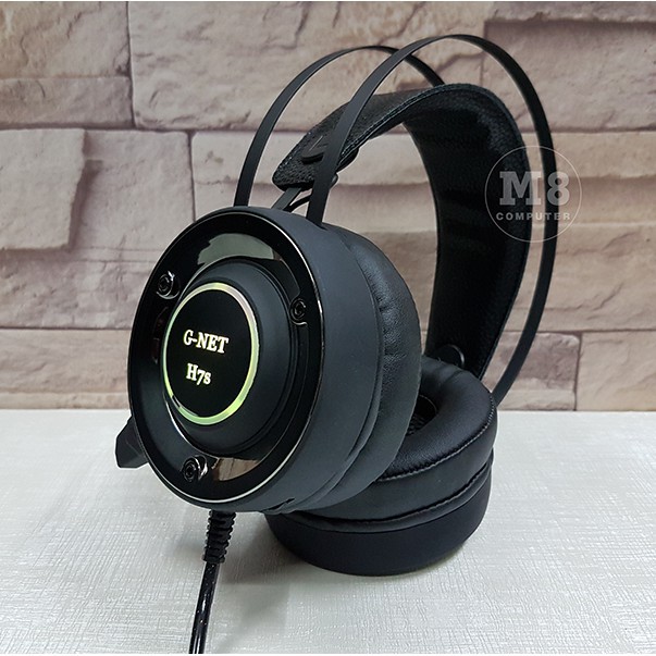 HÀNG CAO CẤP -  Tai nghe Gaming G-Net H7S Rung Led I Headphone GNet H7s Led 7 màu, Có Rung  - Hàng Cao Cấp