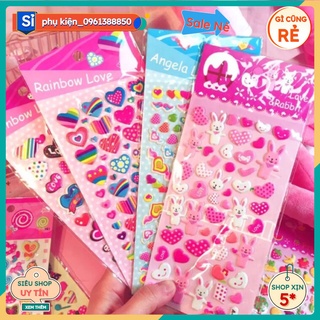 Vỉ dán sticker giao mẫu ngẫu nhiên