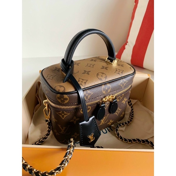 CỐP LV Sz 19cm FULLBOX Nam Châm NGUYÊN SEAL kèm Bill đầy đủ