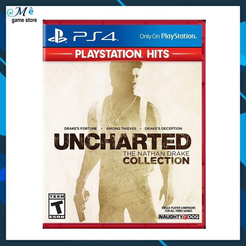 Đĩa game ps4 Uncharted collection