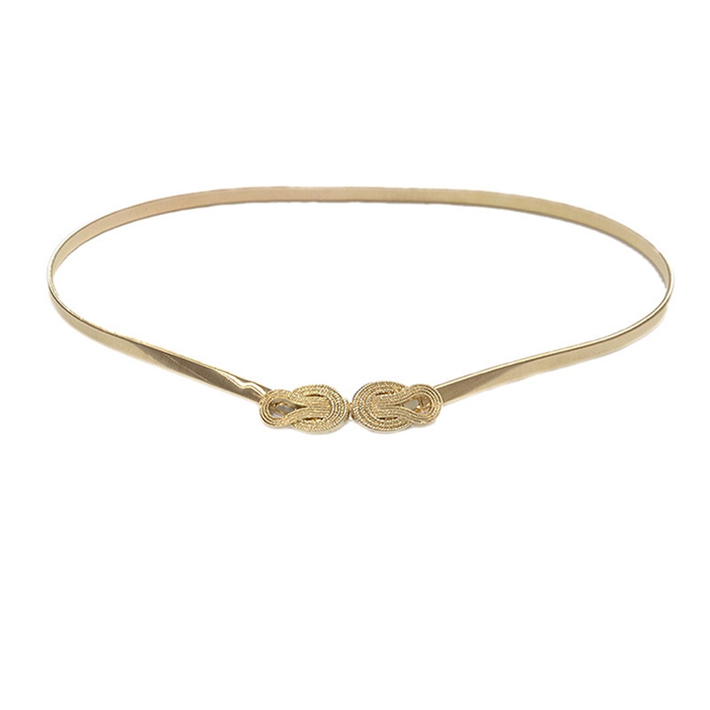 Thắt Lưng Co Giãn Phối Kim Loại Mỏng 1 Kiểu Cho Cô Dâu