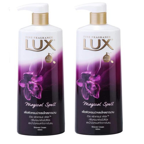 2 chai sữa tắm Lux- nhập khẩu Thailand-450ml/chai
