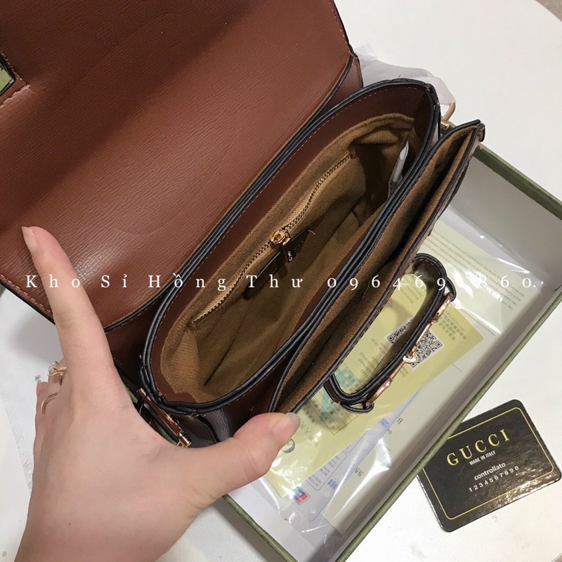 Túi Xách nữ kẹo nách hồ ngọc hà tag CD hàng qc lót nhung mã QrFreeship