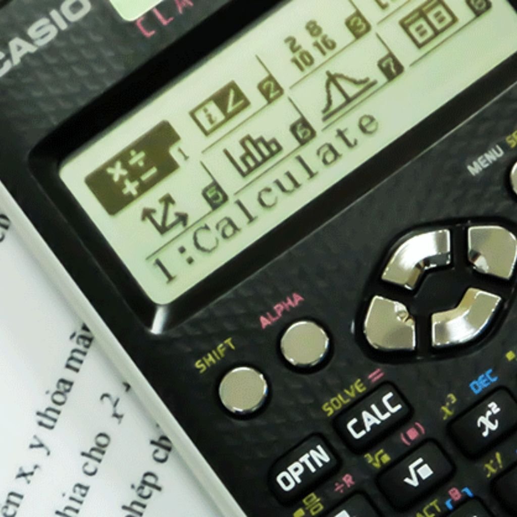 Máy tính Casio fx 580Vnx chính hãng , Nhập Khẩu Thái Lan 521 Tính Năng Có Thể Chuyển Đổi Tiếng Việt - bảo hành 7 năm