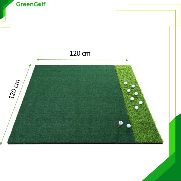 Combo Lồng Tập Golf 3M Có Lưới Chip + Thảm Swing 1.2M / Tặng 3 Bóng Golf Mới/ Bộ Tập Swing Golf Tại Nhà Giá Rẻ
