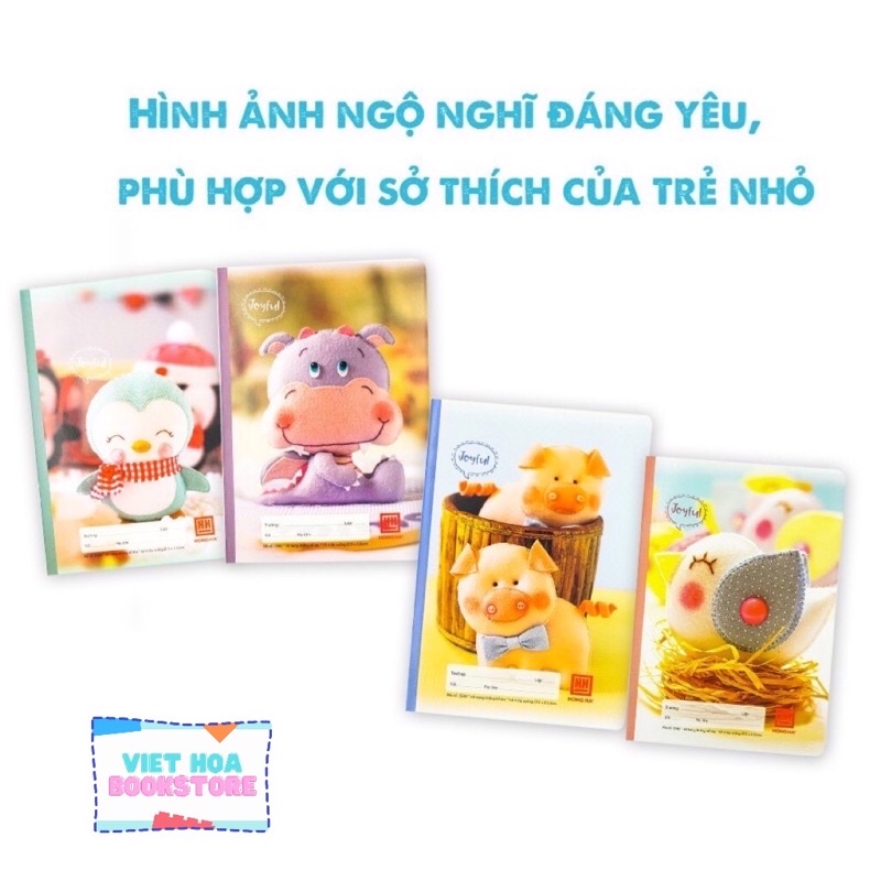 Vở 4 Ô ly Hồng Hà 48 Trang 4 Sao