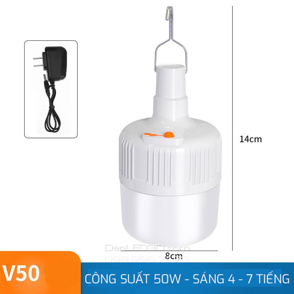 Đèn LED Treo Tích Điện Pin 1200mAh Chống Nước Năng Lượng Mặt Trời