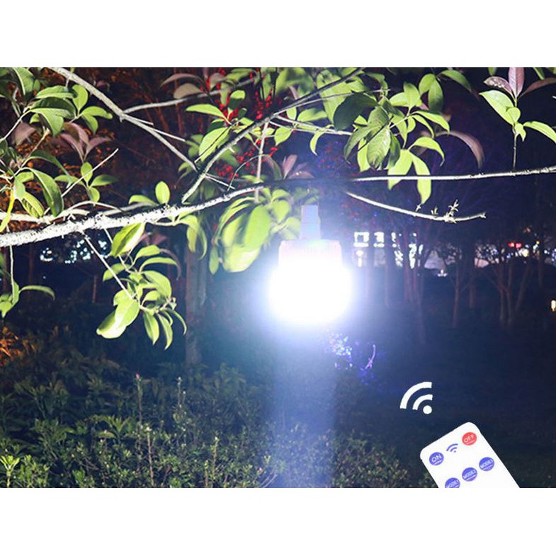 Led tích điện năng lượng mặt trời 100W. Có Điều Khiển Từ Xa + bộ sạc - CAM KẾT NHƯ HÌNH