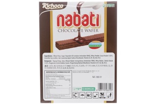 Bánh xốp Nabati kem socola 340g