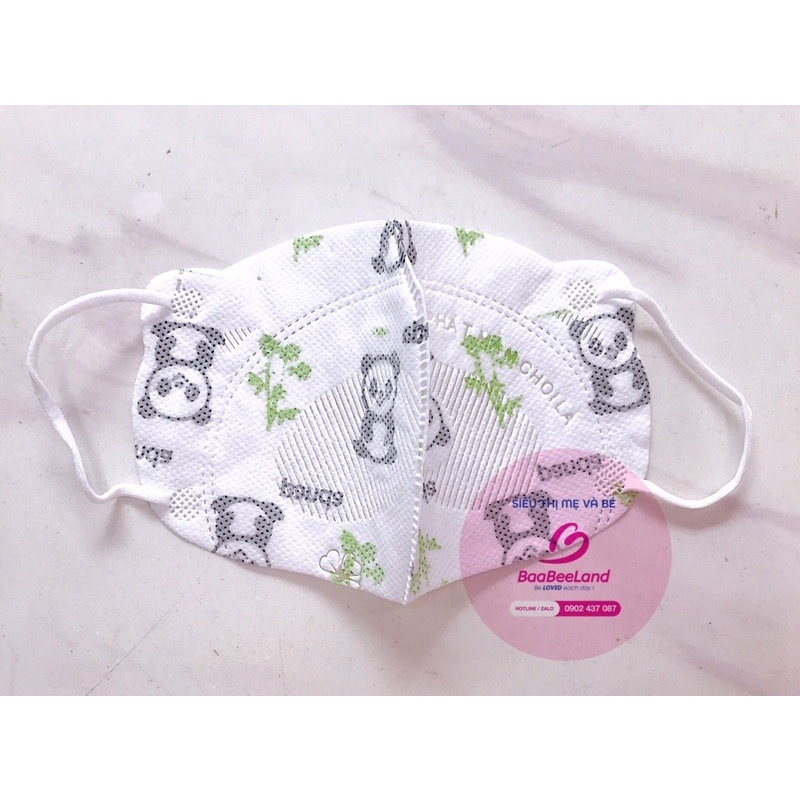 Khẩu trang mầm chồi lá kháng giọt bắn cho bé - BAABEELAND