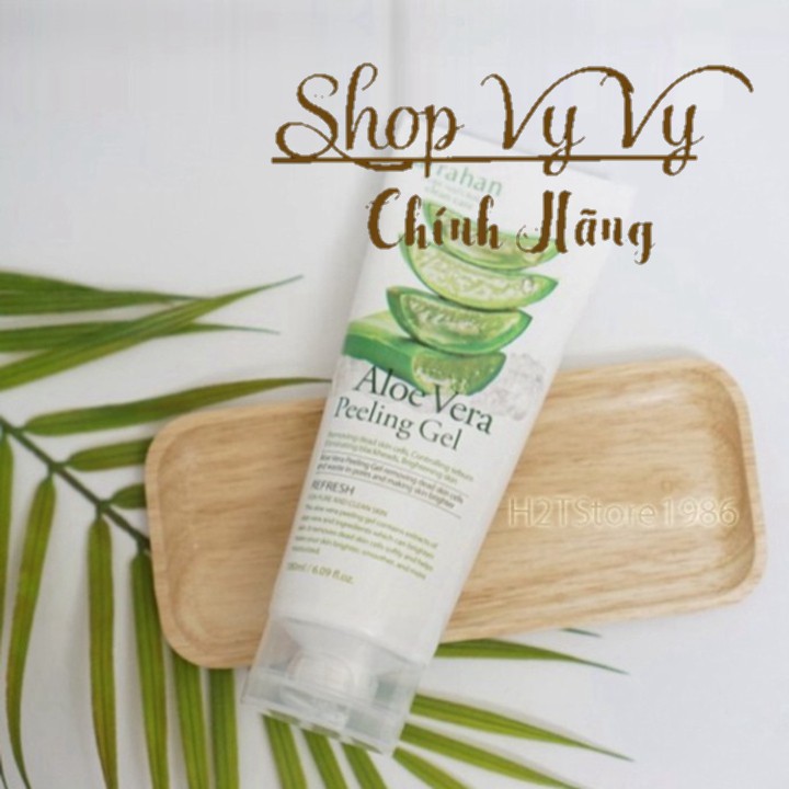 CHÍNH HÃNG -  Tẩy tế bào chết làm sạch và trắng sáng da chiết xuất từ lô hội Arrahan Aloe Vera Peeling Gel 180ml - Hàn Q | BigBuy360 - bigbuy360.vn