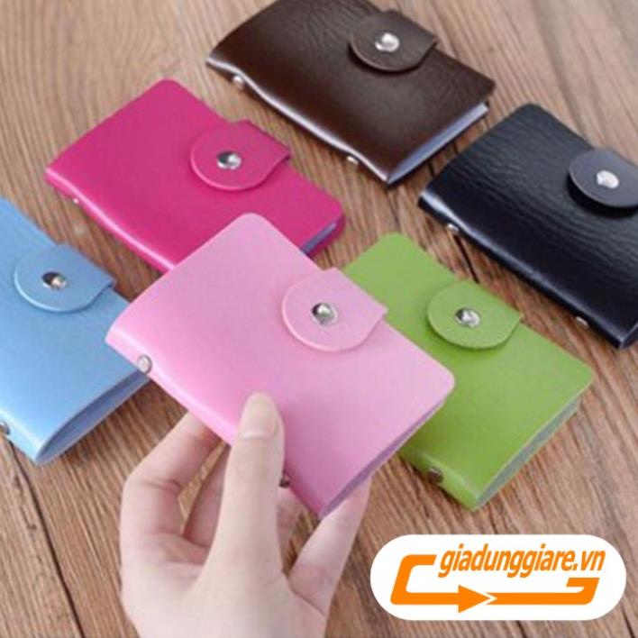 VÍ ĐỰNG THẺ căn cước  tránh thất lạc bảo vệ thẻ ATM danh thếp card visit thẻ học sinh bằng lái xe tiện lợi