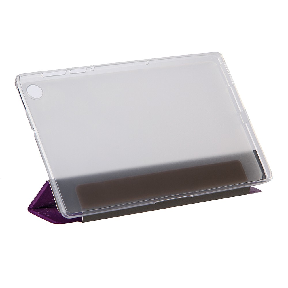 Bao da máy tính bảng nắp lật bằng da PU và TPU mỏng dành cho Lenovo Tab M10 FHD Plus  TB-X606F/TB-X606X