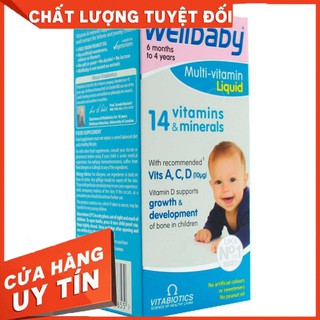 Vitamin tổng hợp Wellbaby Multi-Vitamin Liquid [CHUẨN ÚC]
