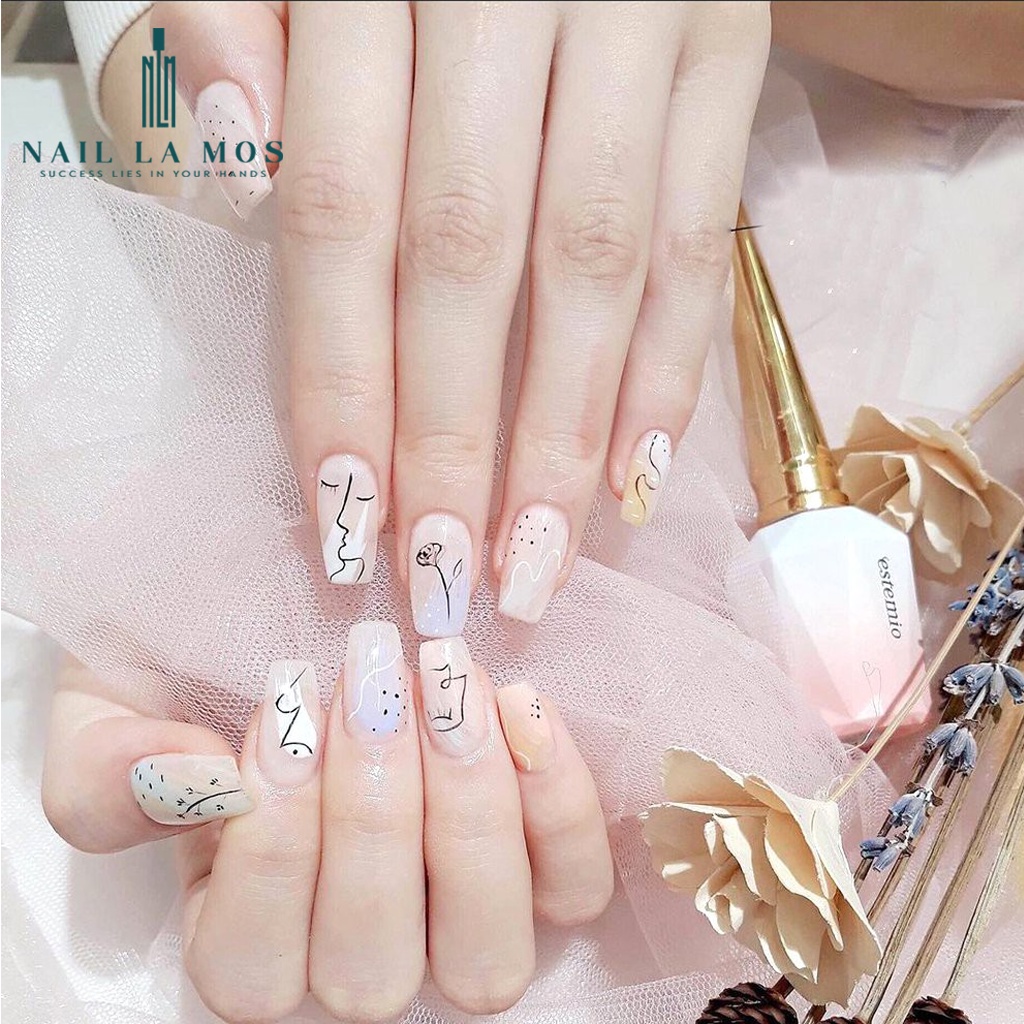 Cọ nét Aifer chính hãng - Cọ nét gel vẽ móng chuyên dụng