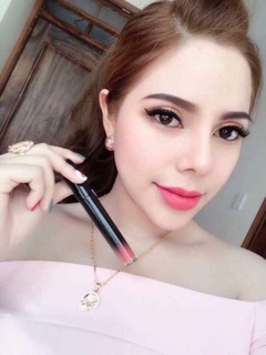 Son CHU Lipstick #01 Hồng Đỏ