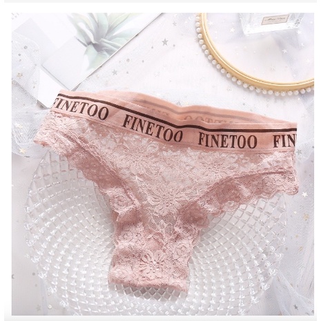 Quần lót ren lọt khe cao cấp Fineto
