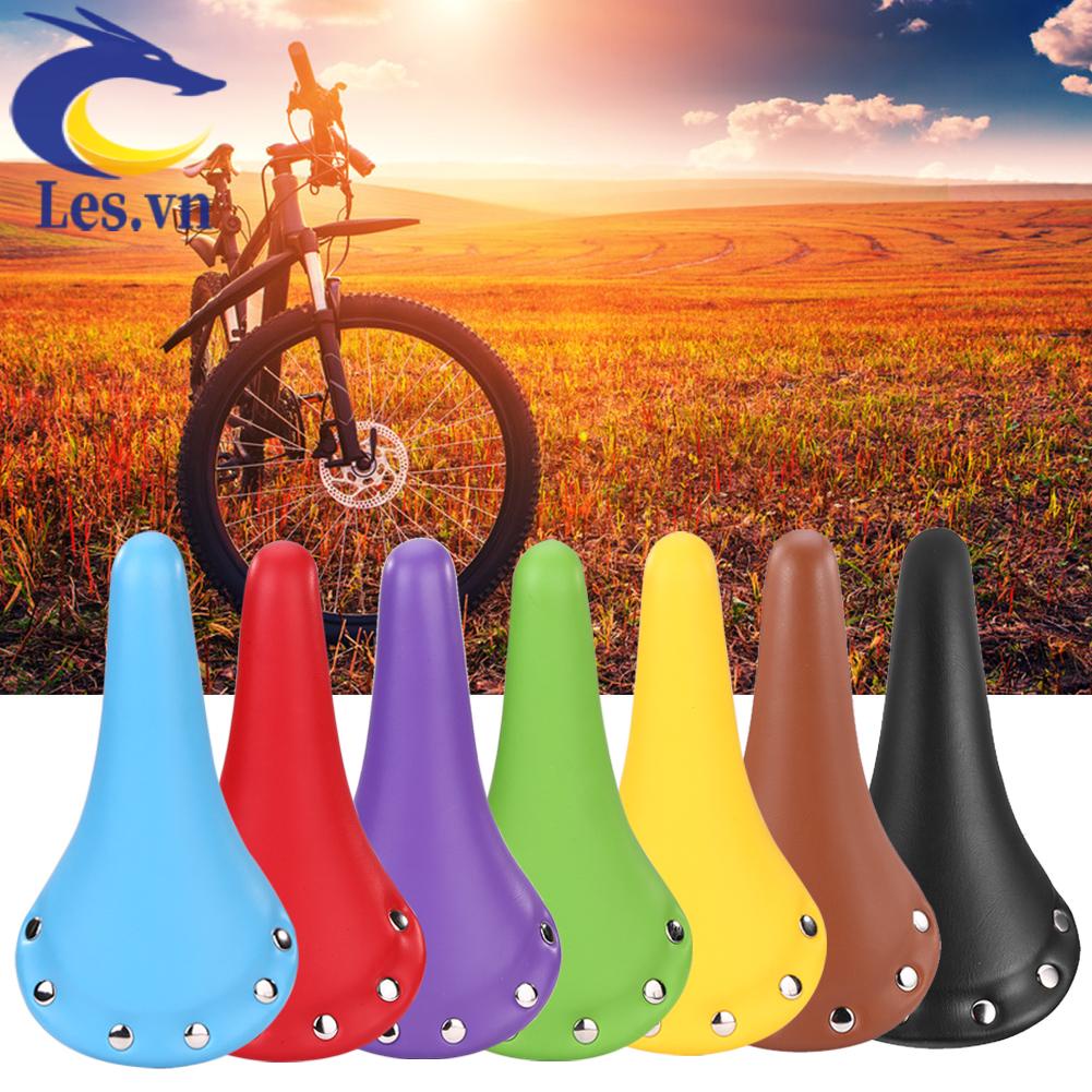 Yên Xe Đạp Bọc Da Mềm Cao Cấp