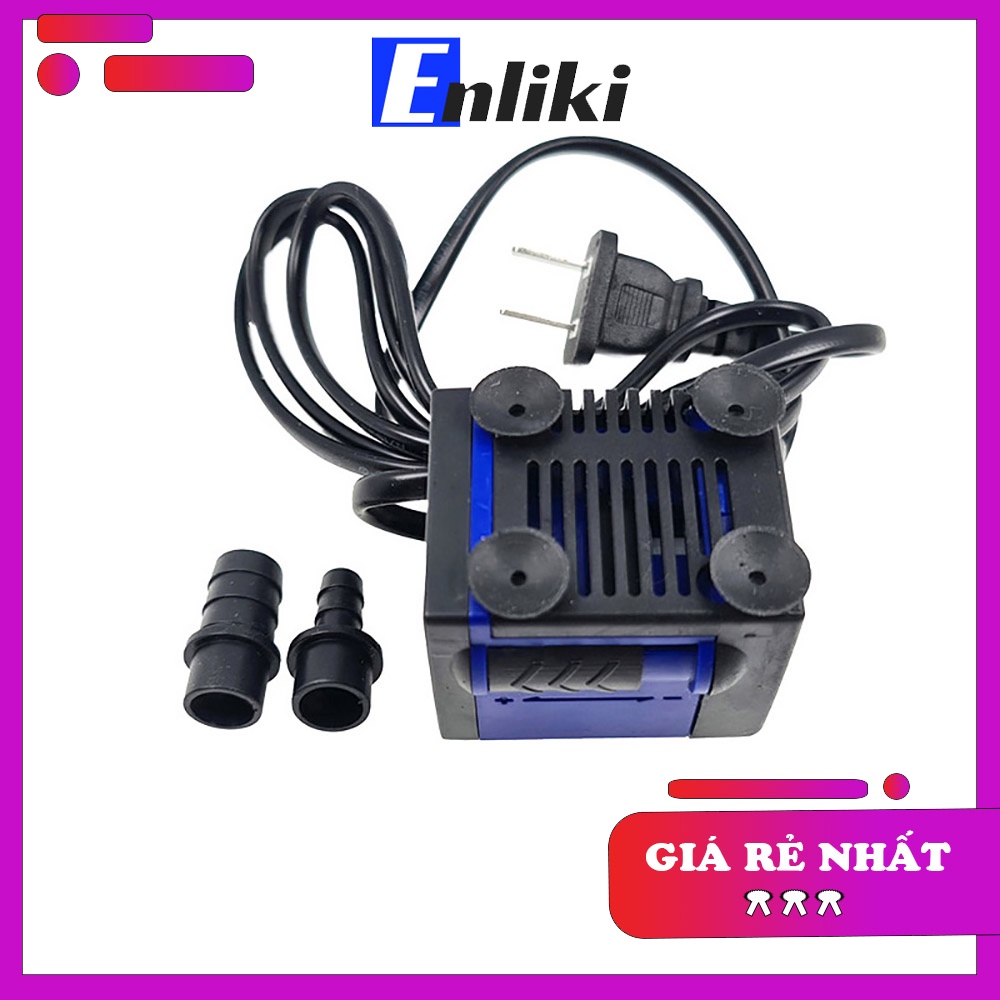 Bơm Chìm Bơm Tiểu Cảnh, Bể Cá, Điều Hòa Nước Mini 220V 7W 450L/h HG-345