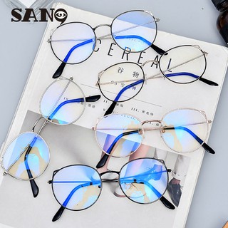 Kính mắt gọng kim loại chống ánh sáng xanh cho nữ
