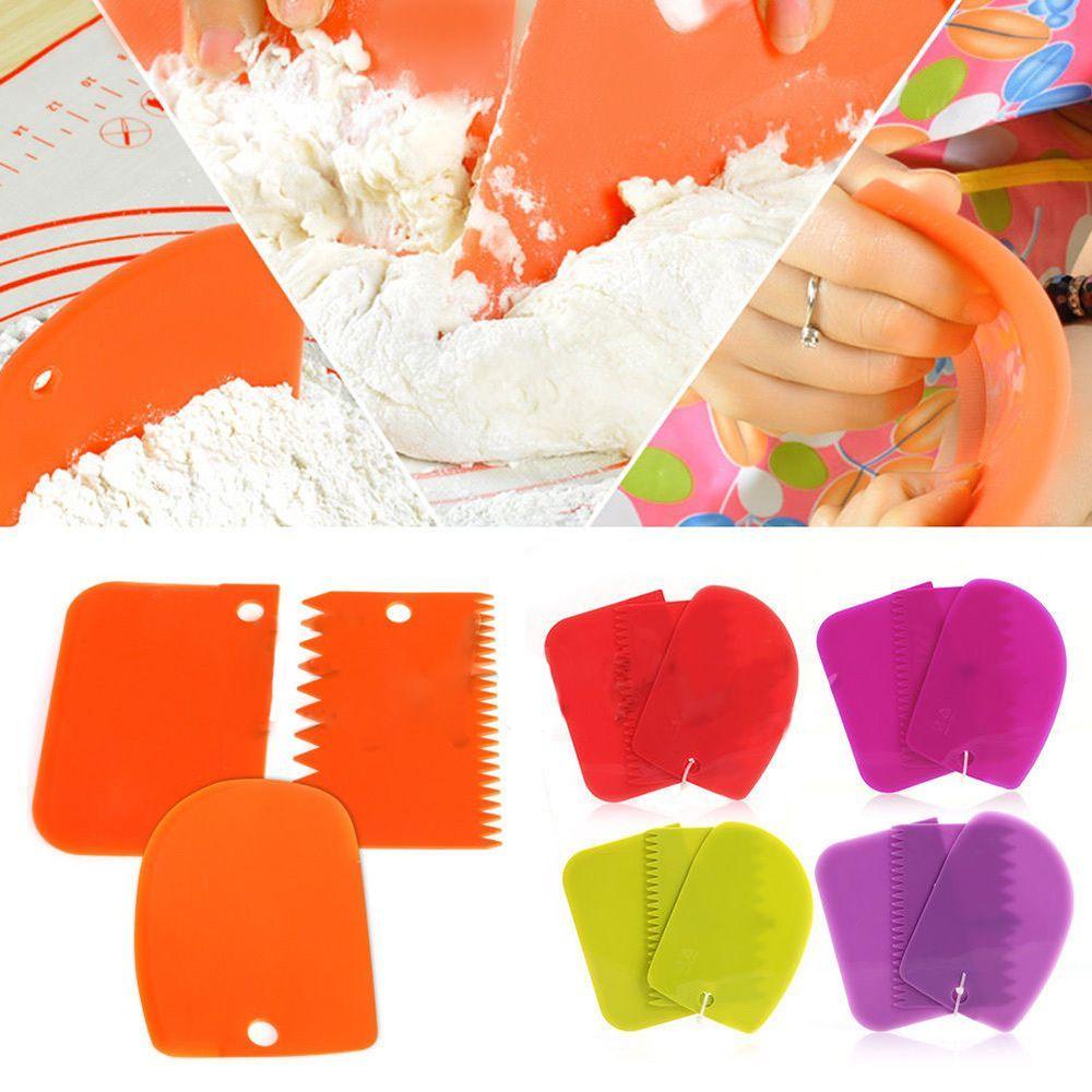 Set 3 Dụng Cụ Cắt Bột Làm Bánh Đa Năng Tiện Dụng