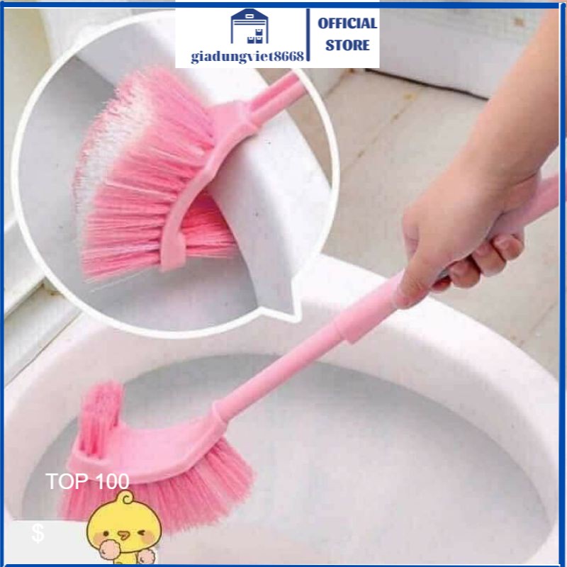 Chổi cọ vệ sinh- Thanh Lý chổi cọ toa let 2 đầu nhà WC