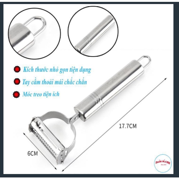 Nạo củ quả inox đa năng tiện ích