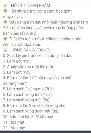 Máy rửa mặt masage FOREO mini