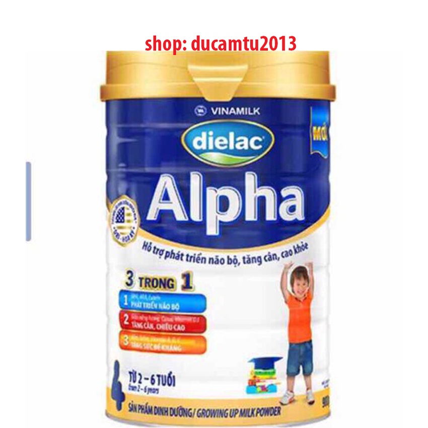 Sữa Dielac Alpha 4 - 900G Hsd 2025