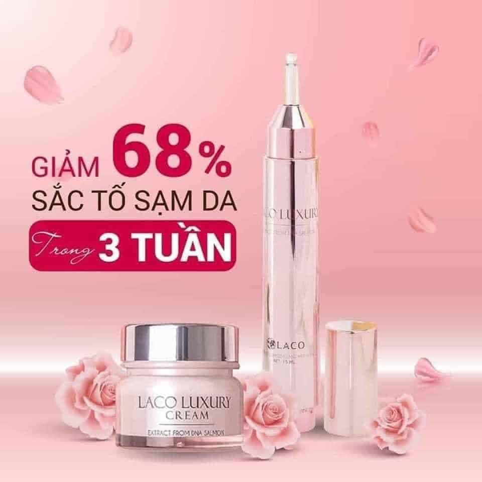 KEM NGÀY ĐÊM LACO LUXURY DNA DƯỠNG DA TRẮNG SÁNG - CHÍNH HÀNG - GIẲM SỐC - MUA COMBO | BigBuy360 - bigbuy360.vn