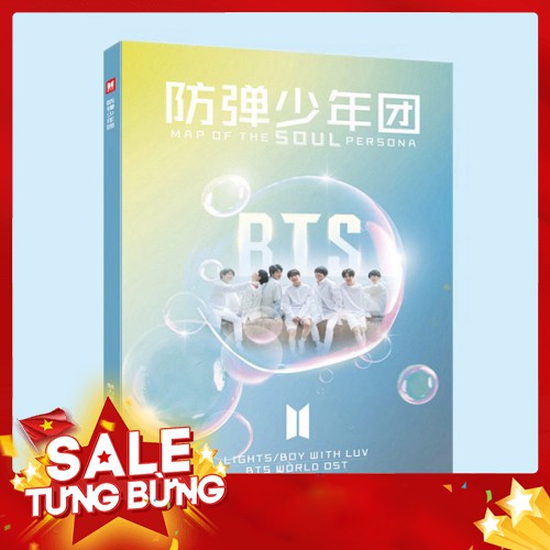 Chuyendokpop Photobook Bts persona album ảnh tặng kèm poster in hình thần tượng Hàn Quốc CẢM ƠN ĐÃ TIN TƯỞNG ỦNG HỘ