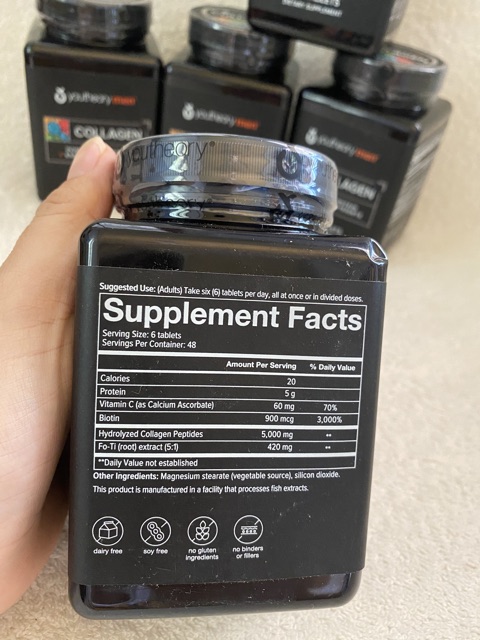 Viên uống Youtheory Collagen Advanced Men 290 viên/390 viên.