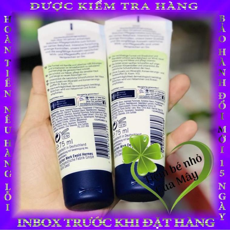 Kem Đặc Biệt chống Hăm Bubchen 75ml - nẻ ngứa rát da cho bé mẫu mới 2021 hàng Đức tranbinh