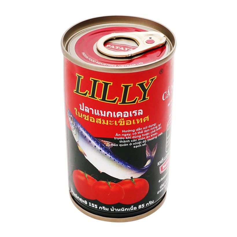 Cá nục sốt cà Lilly 155g (Date 2023)