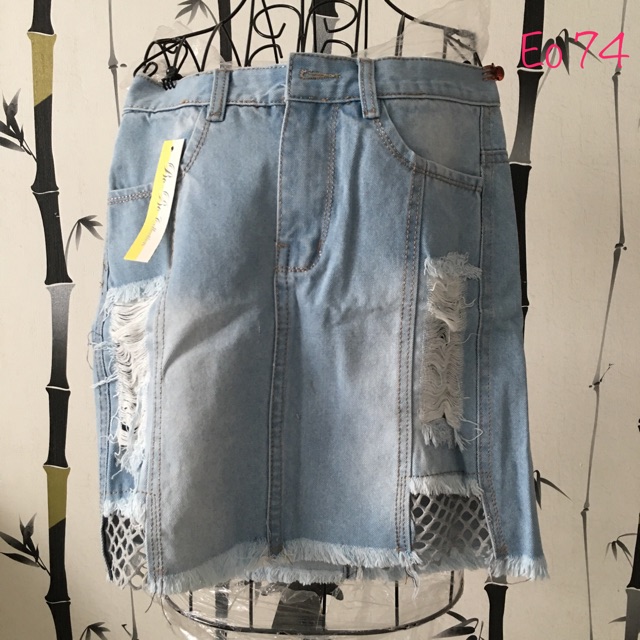 Chân váy jean 1