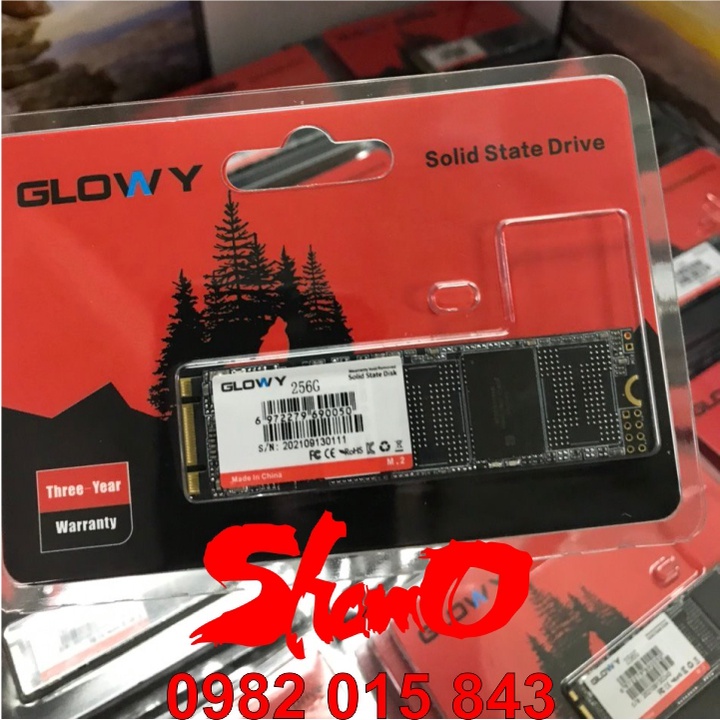 Ổ cứng SSD M2.NGFF Gloway 256GB (SATA III) – CHÍNH HÃNG – Bảo hành 3 năm