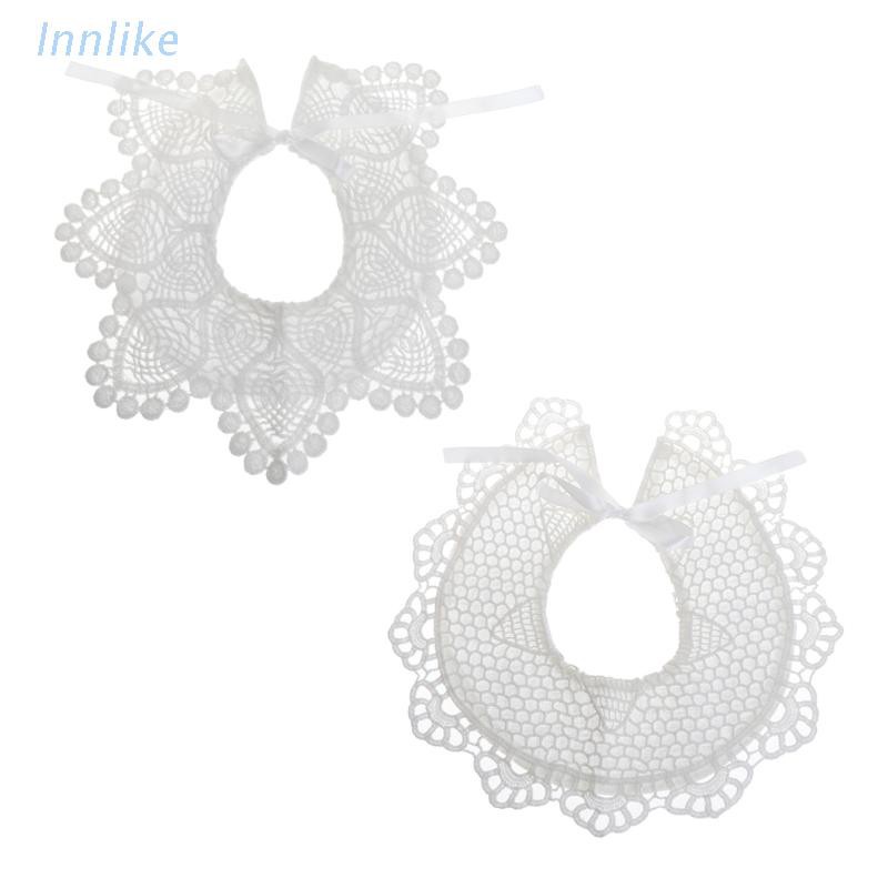 Yếm Ăn Cotton Phối Ren Mẫu Mới 2018 Chất Lượng Cao Cho Bé Gái 0-3 Tuổi