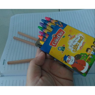BÚT CHÌ MÀU + 3 CHÌ ĐEN CHỈ 10K ( 8 SÁP MÀU + 3 BÚT CHÌ ĐEN)