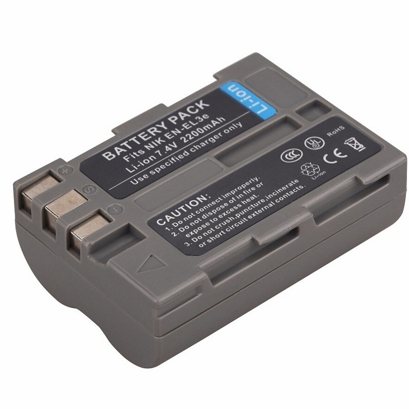 Pin Cho Máy Ảnh Nikon Li-ion 7.4V 2200mAh EN-EL3E