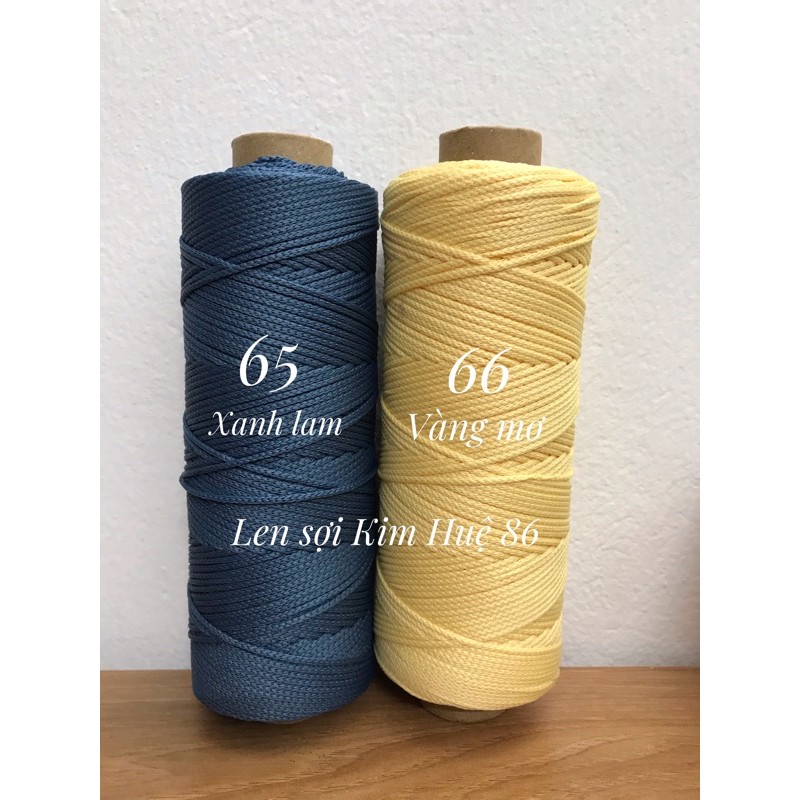 Sợi dệt cotton trơn ( từ màu 61 đến màu 66)