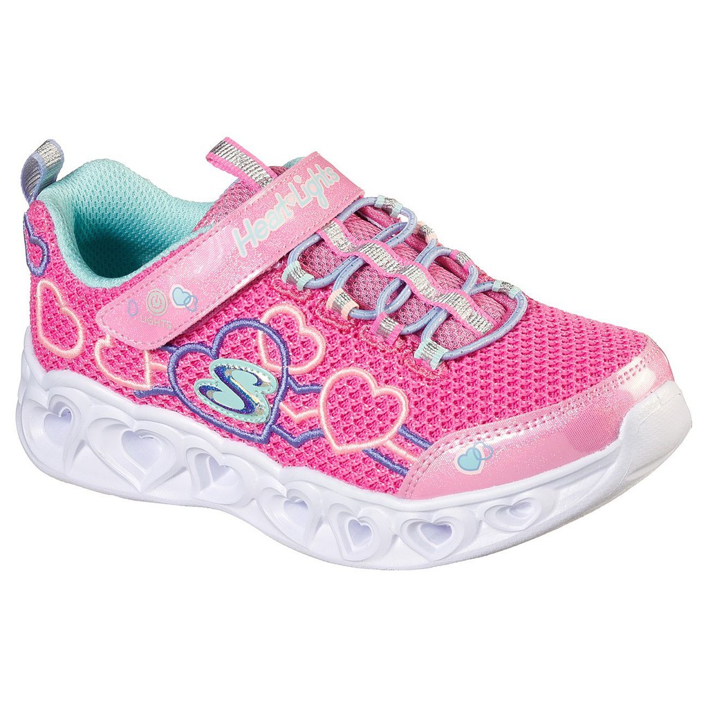 Giày thể thao thời trang SKECHERS - HEART LIGHTS dành cho bé gái 302080L