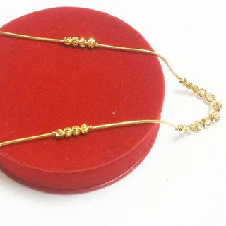 Vòng cổ nữ phối bi mạ vàng 18K cao cấp Vc3501 , tặng hộp nhung tròn