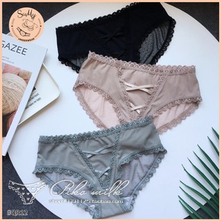 Quần lót ren nữ cao cấp humyhapo thông hơi phối nơ size m l