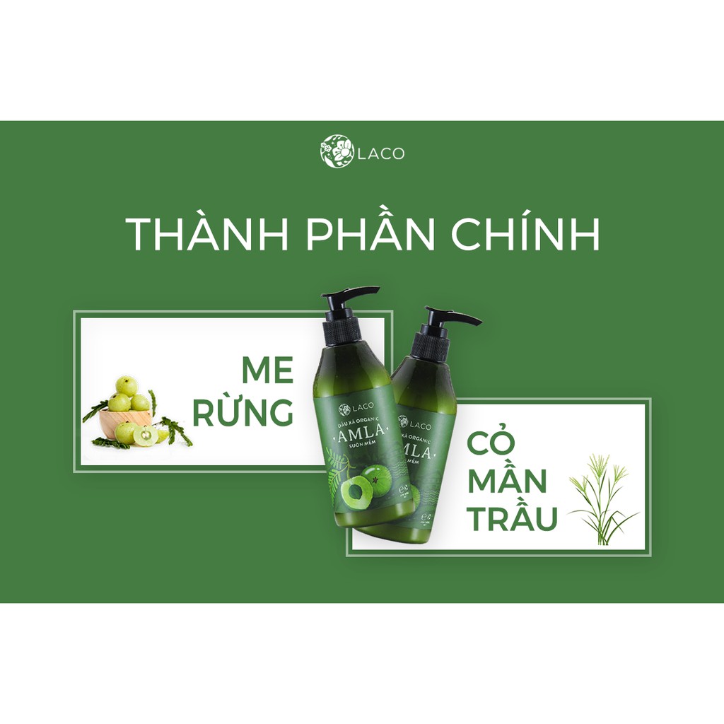 [Freeship + quà tặng] Combo 3 sản phẩm AmLa ngăn rụng tóc