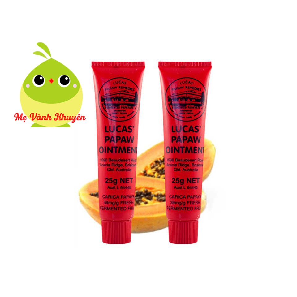 Kem đa năng đu đủ cho mọi lứa tuổi Lucas Papaw Ointment, Úc