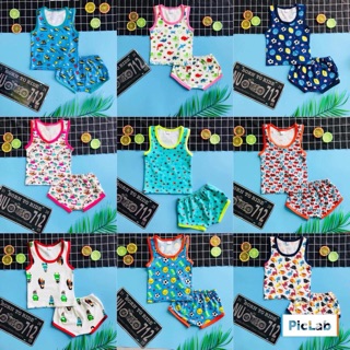 Combo 5 bộ 3 lỗ chip cotton 4c cho bé