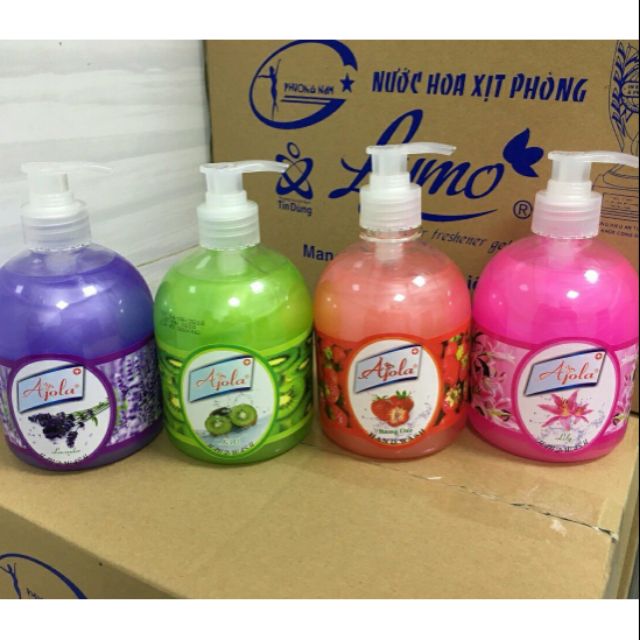 NƯỚC RỬA TAY AJOLA HƯƠNG TRÁI CÂY 500ml