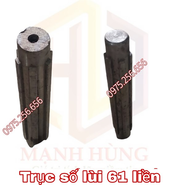 trục số lùi 61 liền