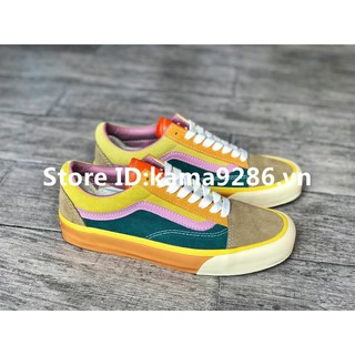 Giày thể thao KAMA Vans thiết kế đầy màu sắc xinh xắn