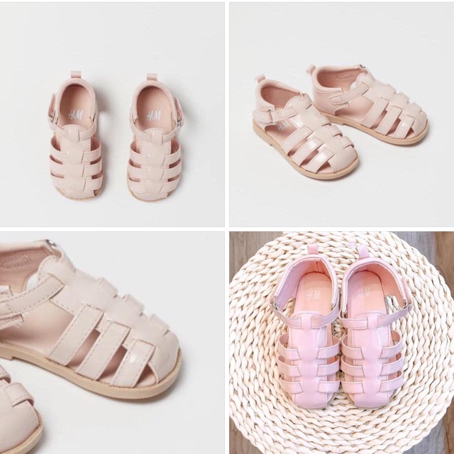 Sandal rọ hồng HM